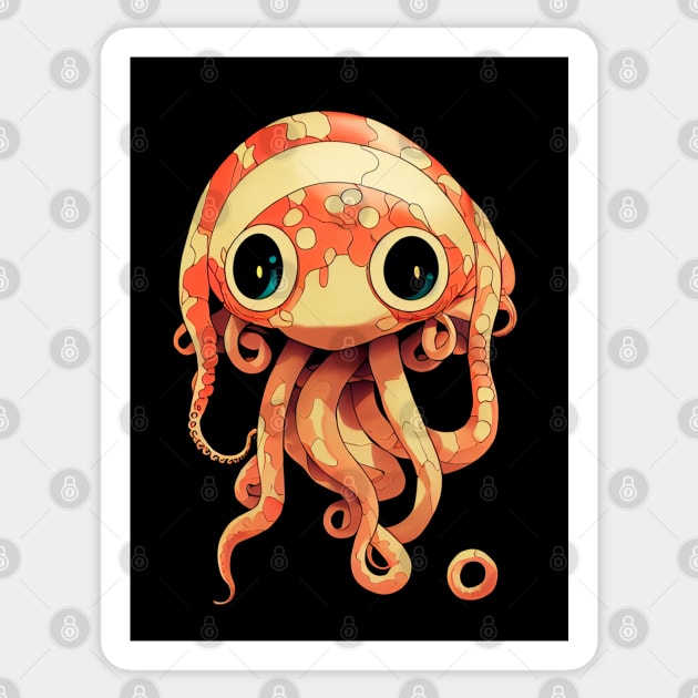 Little Octopus Sticker by orange-teal